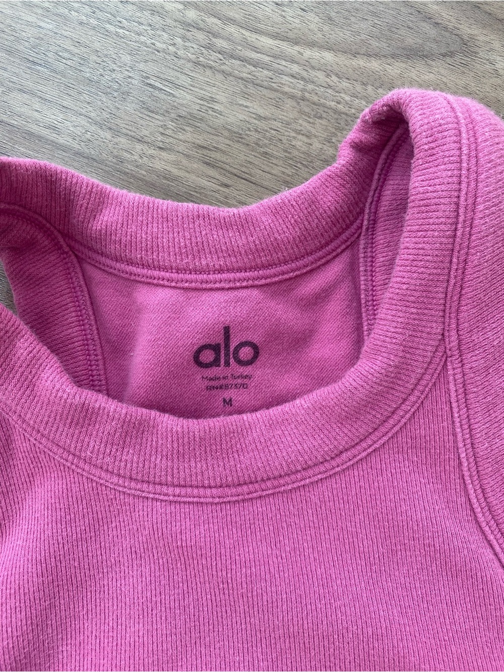 Alo Cropped Racerback - Picture 3 of 5